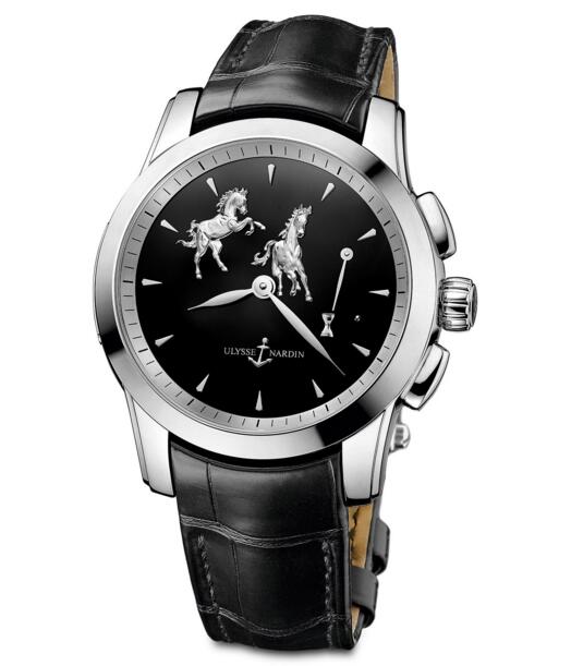 Discount Ulysse Nardin Classic Hourstriker 6109-130/E2-HORSE watch